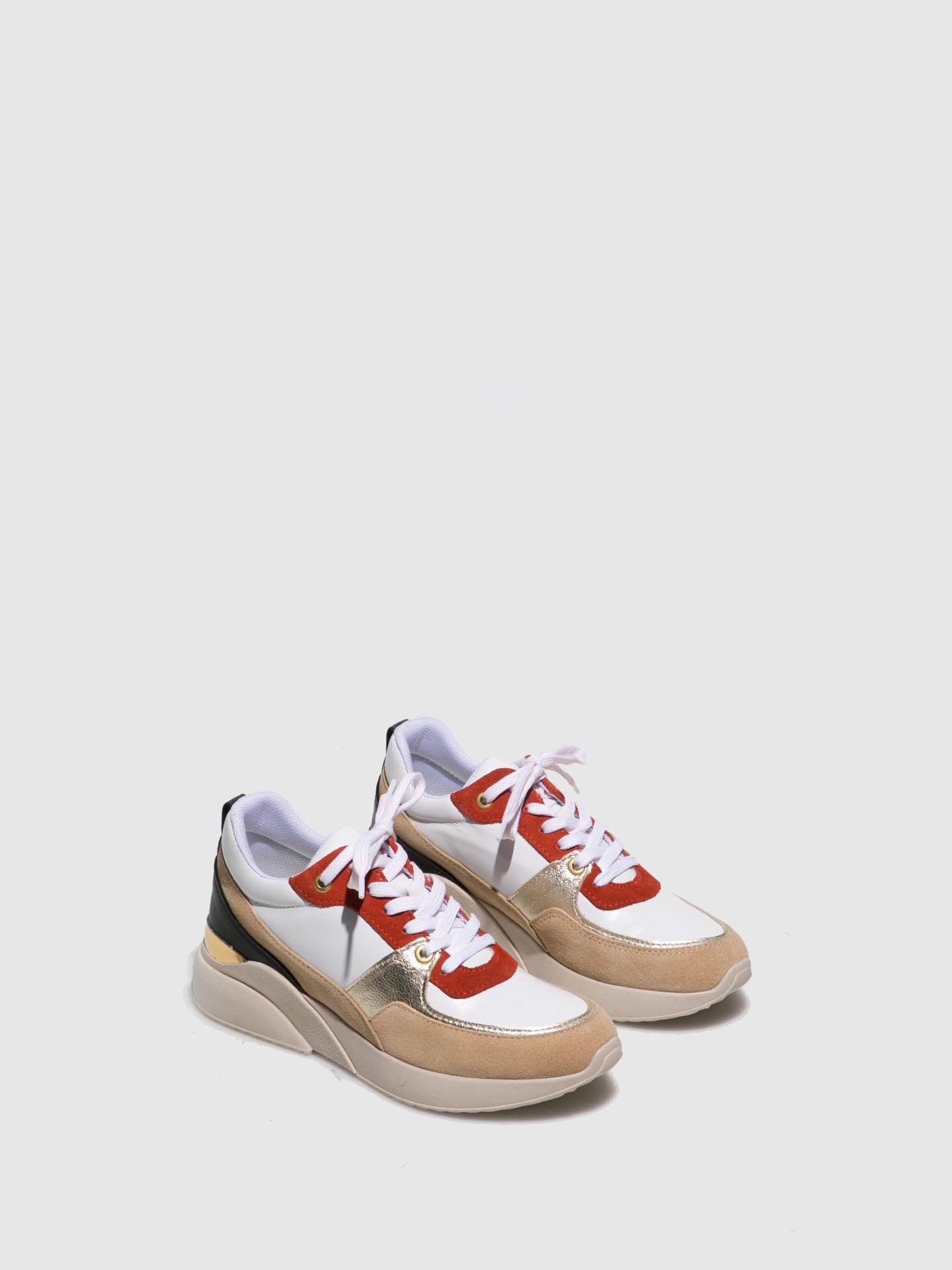 Foreva Ténis com Atacadores em Multicolor